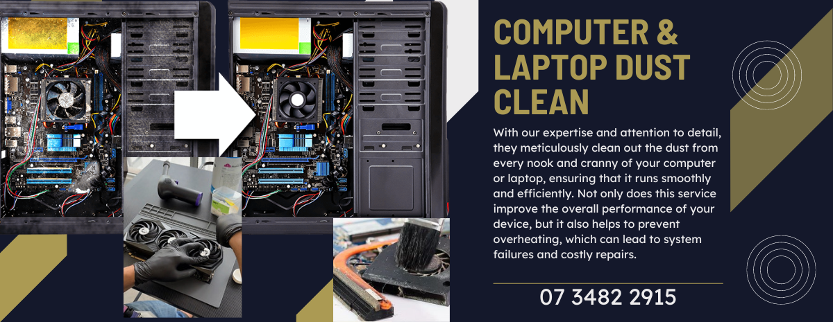 This is where Technogeek's Computer & Laptop Dust Clean & Tune Up service comes to the rescue.
